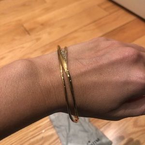 Alexis bittar gold bracelet.